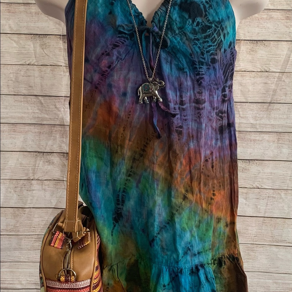 Tie dye dress from shop Therapy